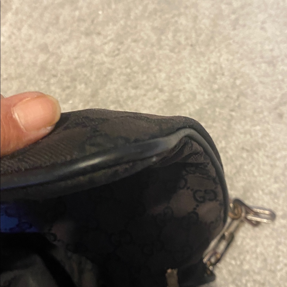 Gucci Black Monogram Tote with Chain Strap 100% Authentic - Picture 12 of 13